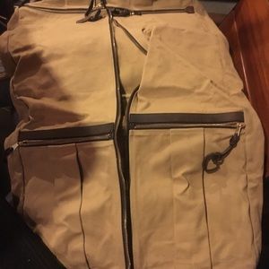 Filson Leather Garment Bag